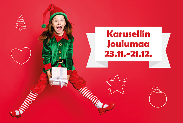 Kuva: Karusellin Joulumaa 23.11.-21.12